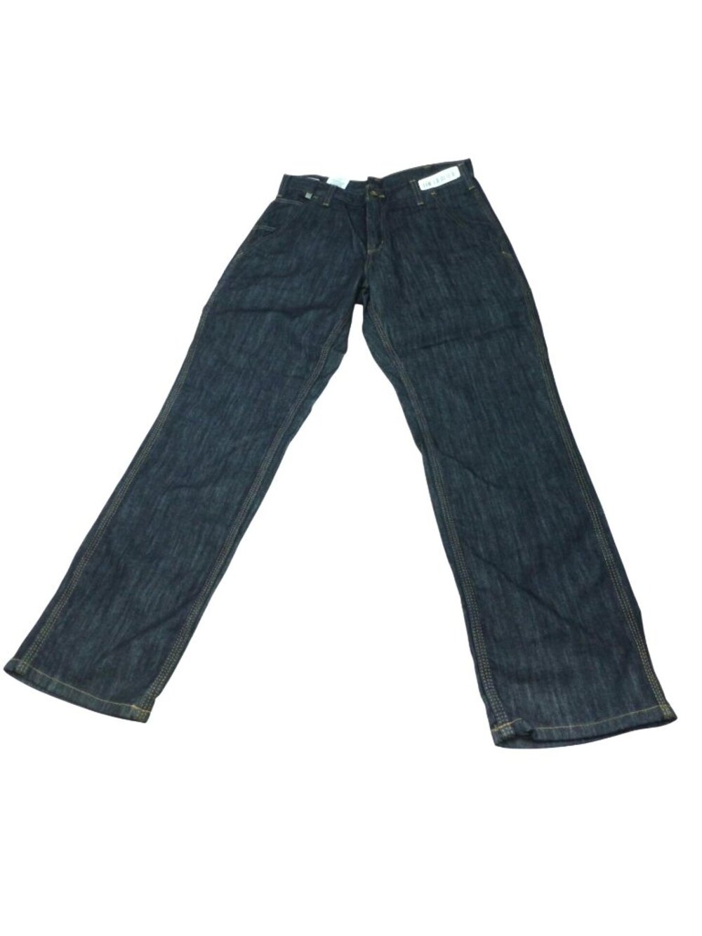 Carhartt Mens Flame‎ Resistant Blue Denim Work Jeans 32X30 Arc Flash PPE ATPV 18